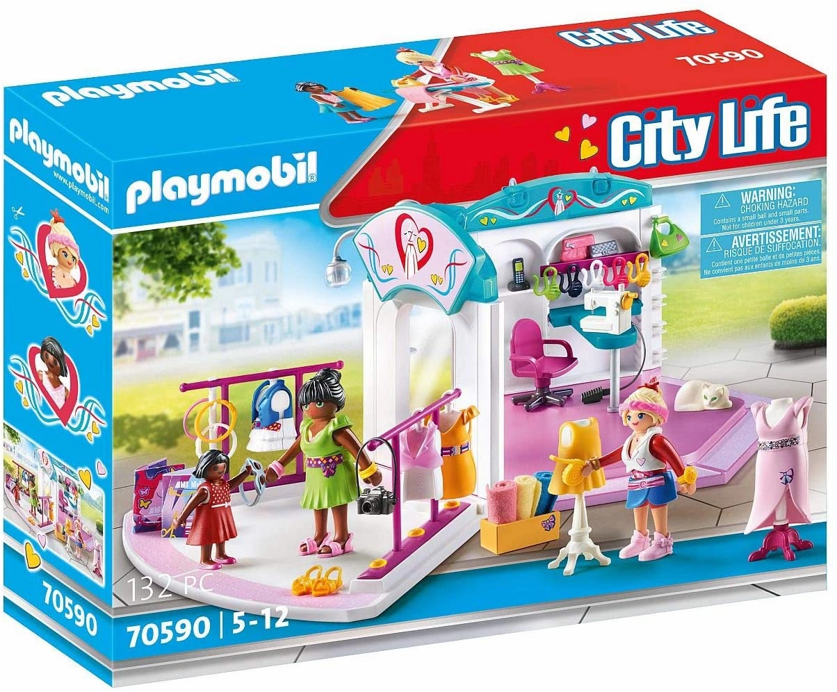 Playmobil Toys Playmobil 70590 City Life Fashion Design Studio Colourful