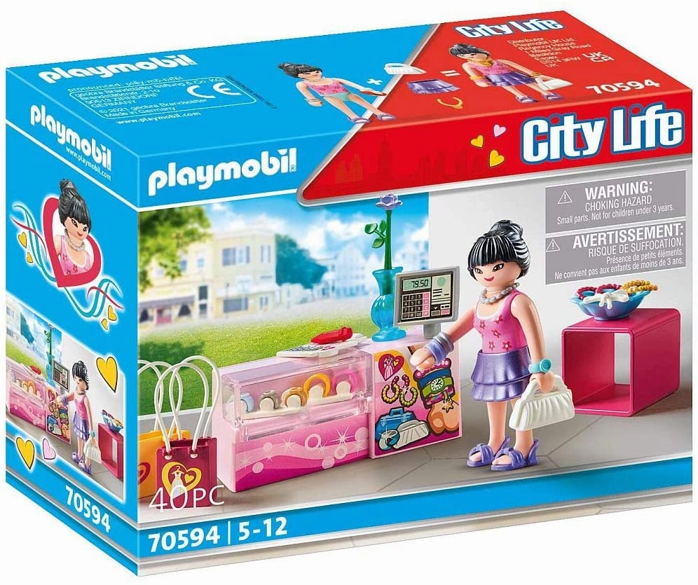 Playmobil Toys Playmobil 70594 City Life Fashion Accessories