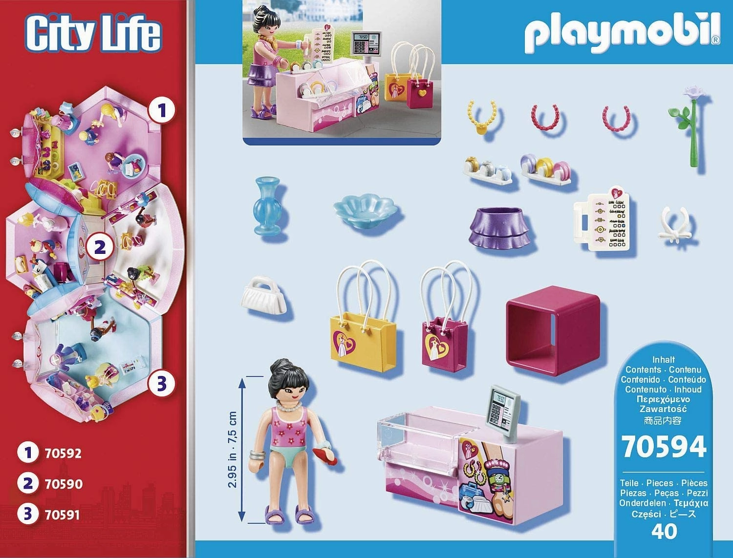 Playmobil Toys Playmobil 70594 City Life Fashion Accessories