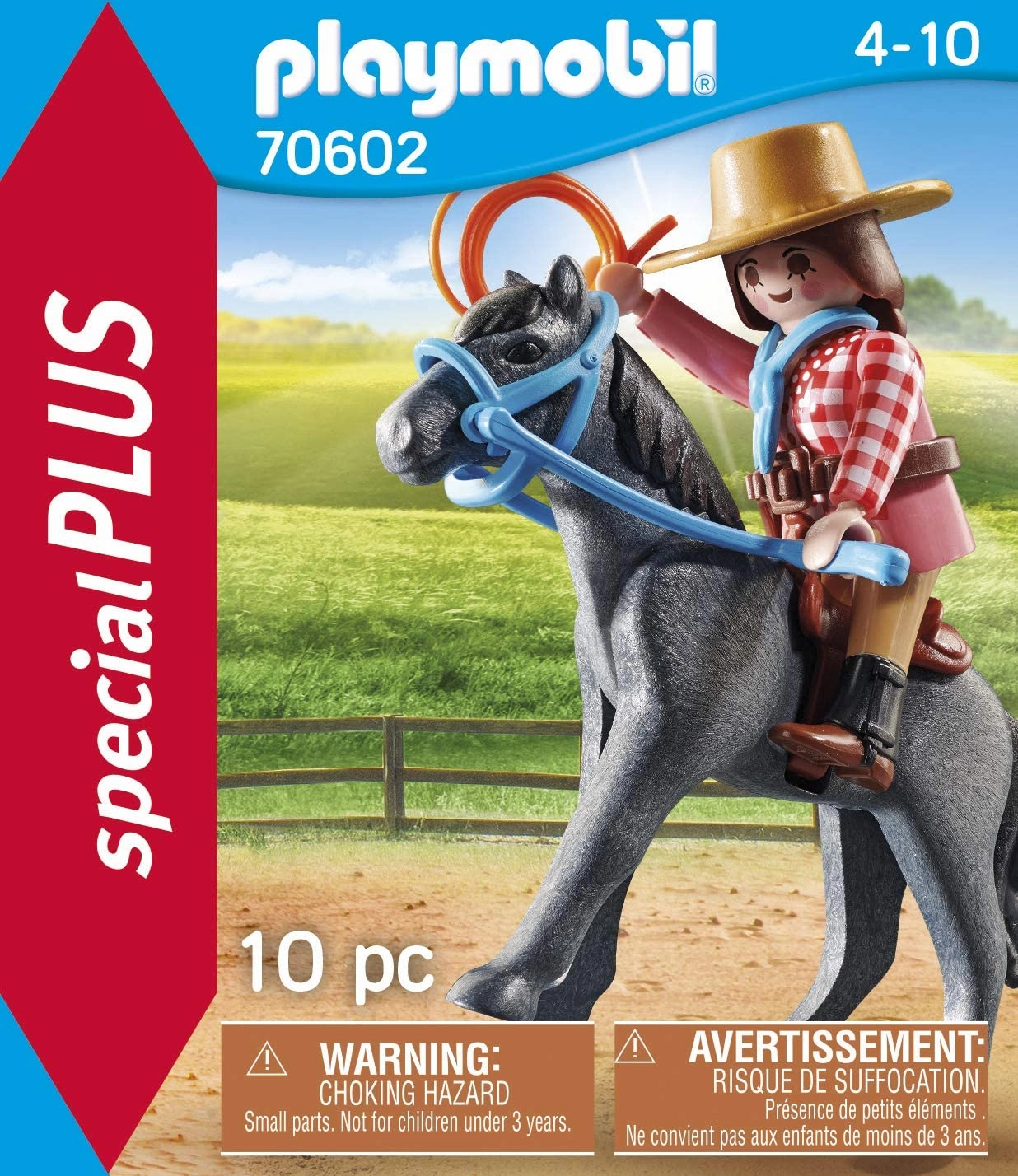 Playmobil Toys Playmobil 70602 Special Plus Western Horseback Ride, Multicoloured, One Size
