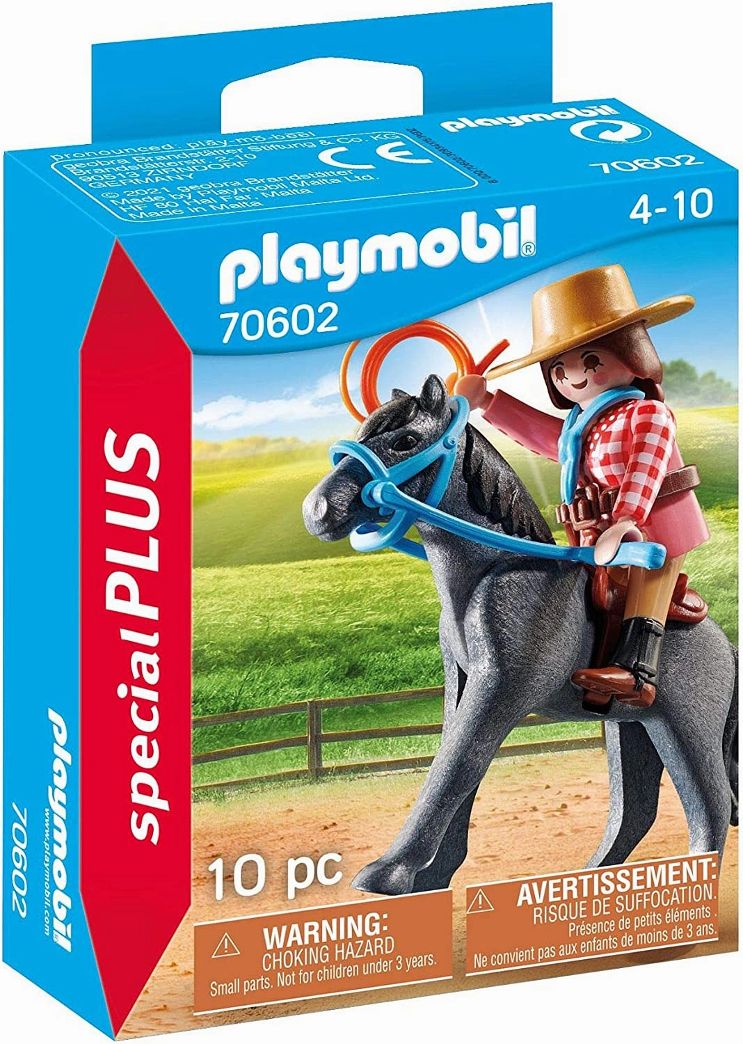 Playmobil Toys Playmobil 70602 Special Plus Western Horseback Ride, Multicoloured, One Size