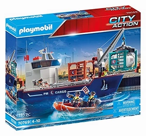 Playmobil Toys Playmobil 70773 City Action Cargo Freight Storage