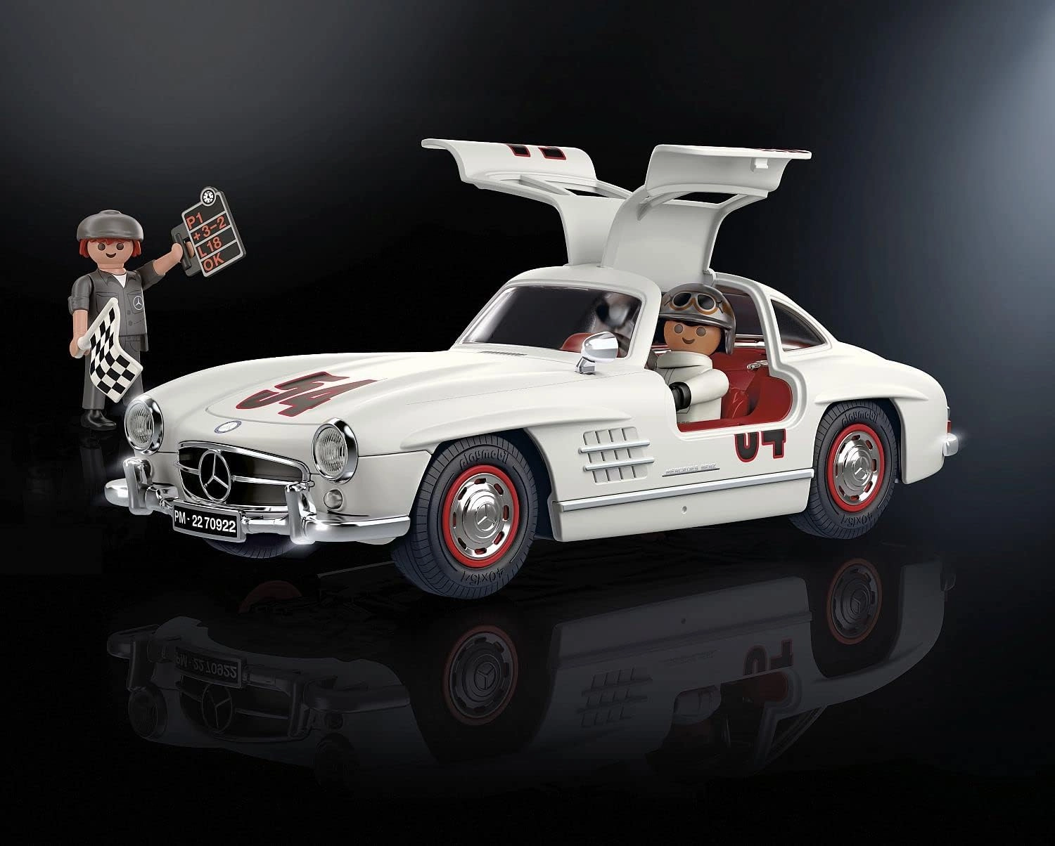 Playmobil Toys Playmobil 70922 Mercedes-Benz 300 SL, Model Car for Adults or Toy Car for Children