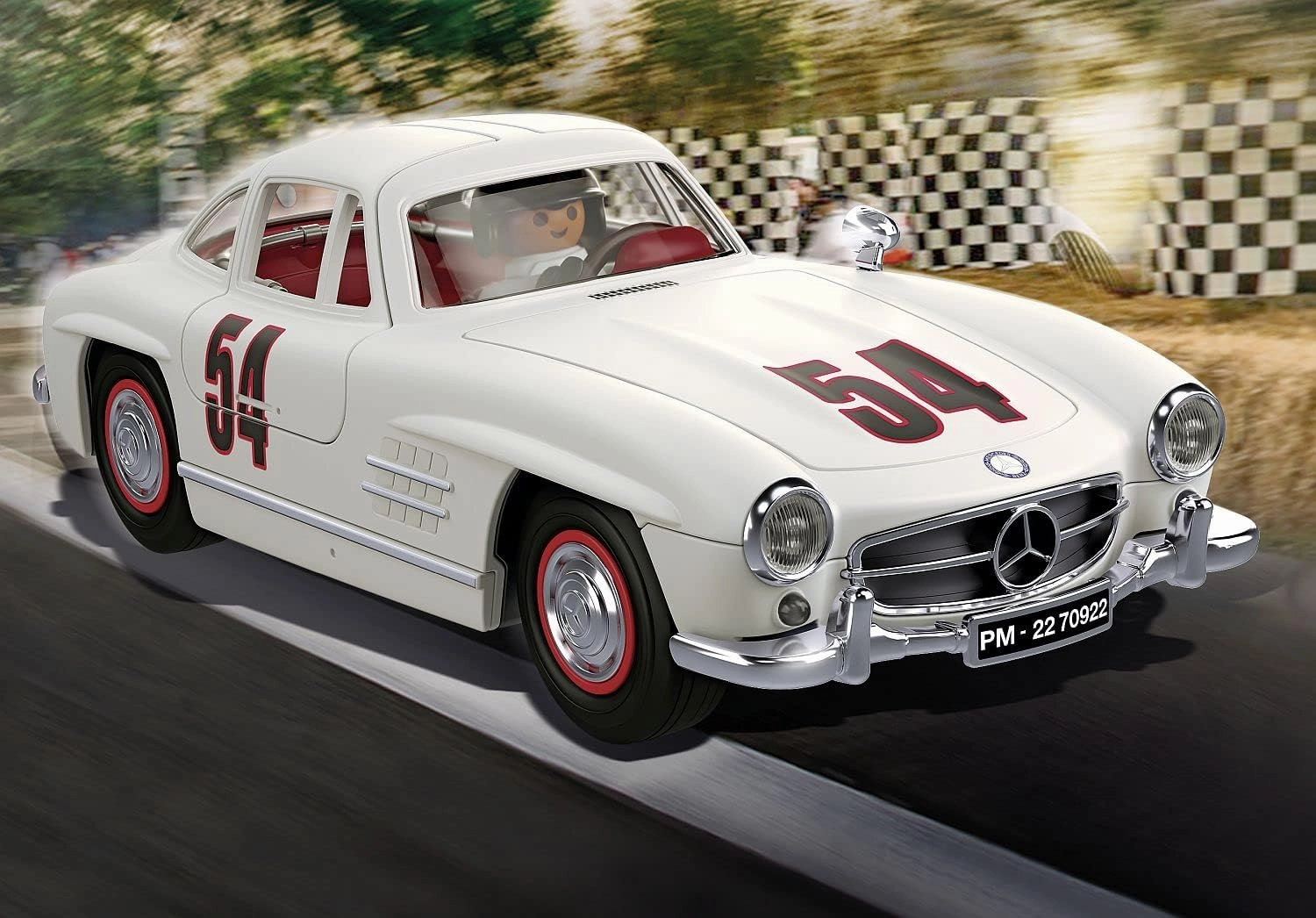 Playmobil Toys Playmobil 70922 Mercedes-Benz 300 SL, Model Car for Adults or Toy Car for Children