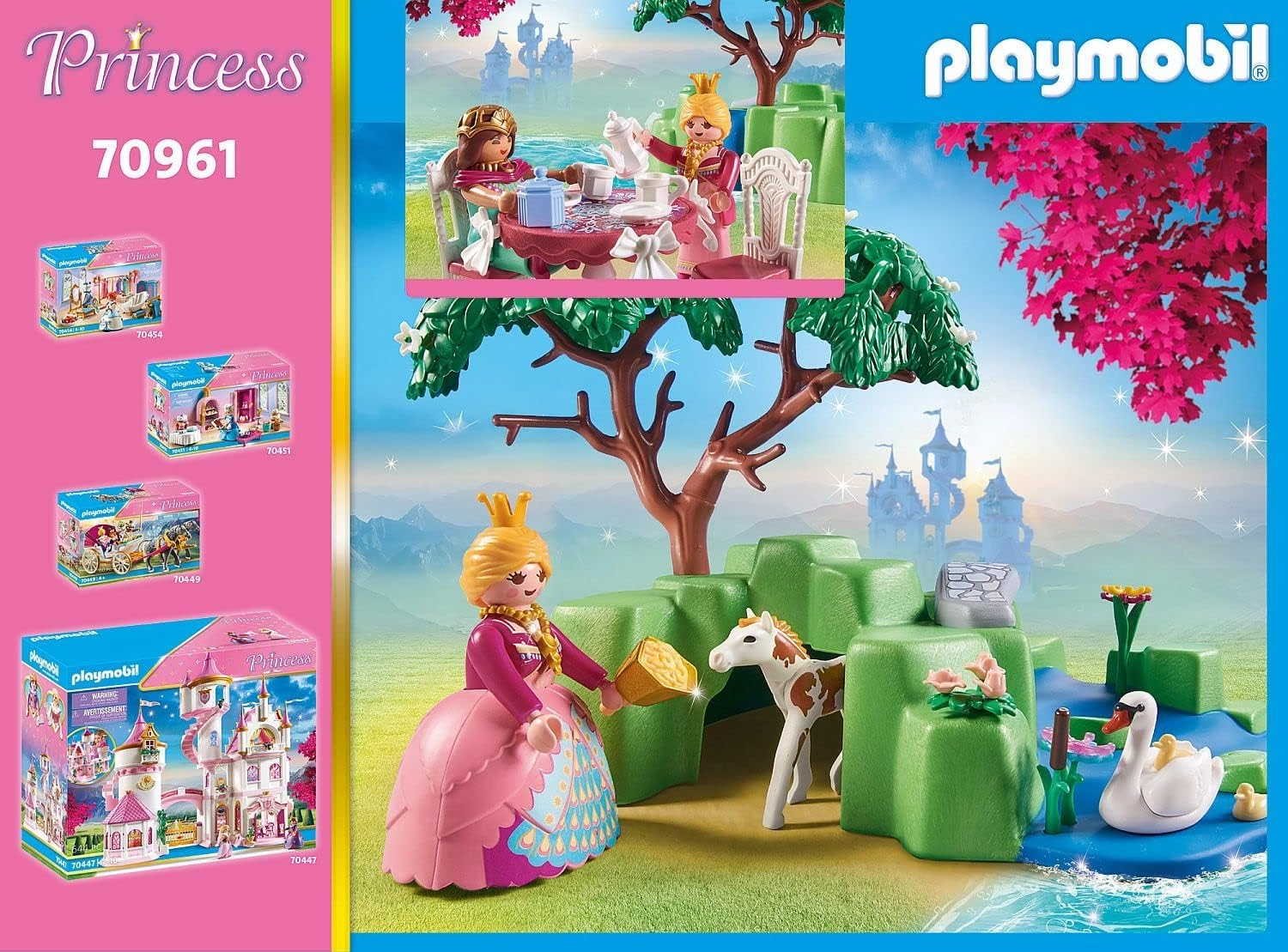 Playmobil Toys Playmobil 70961 Princess Promo Pack Princess Picnic with Foal, FAiry-Tale Magical World