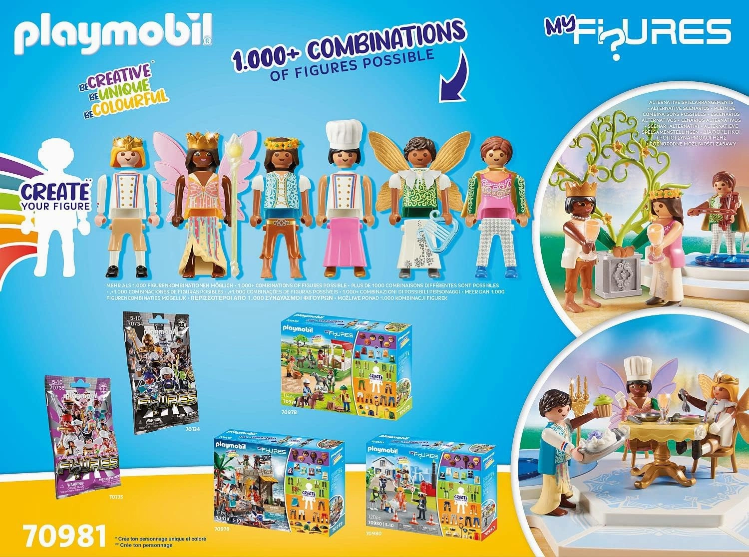 Playmobil Toys Playmobil 70981 My Figures: The Magic Dance playset for children