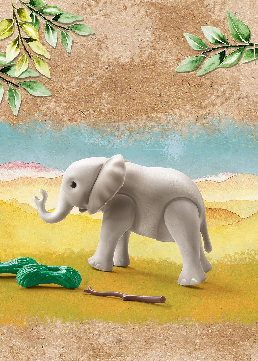 Playmobil Toys Playmobil 71049 Wiltopia Young Elephant, Animal toy,for children 4-10, Sustainable Toys