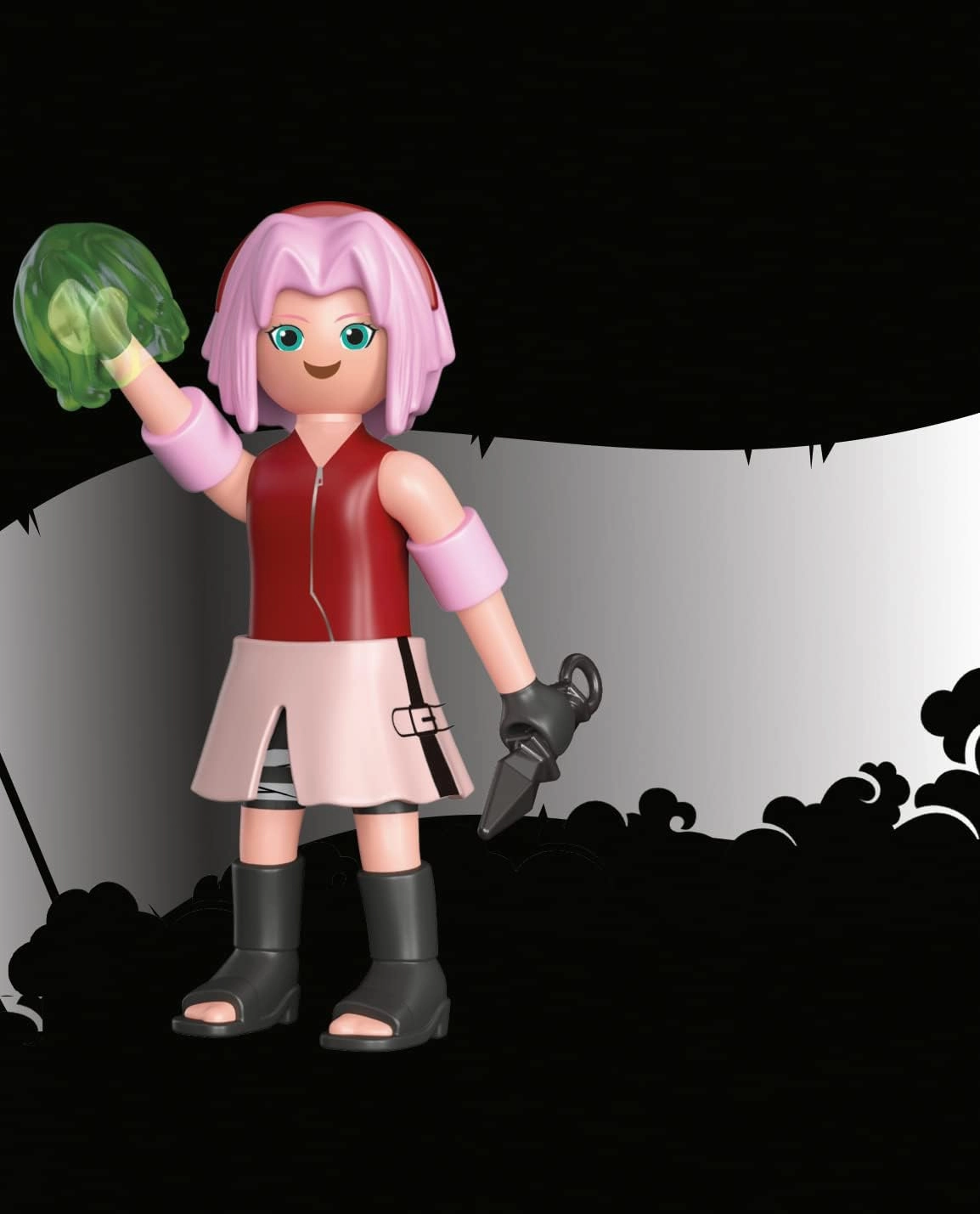 Playmobil Toys Playmobil 71098 Naruto: Sakura Figure Set, Naruto Shippuden anime collectors Figure
