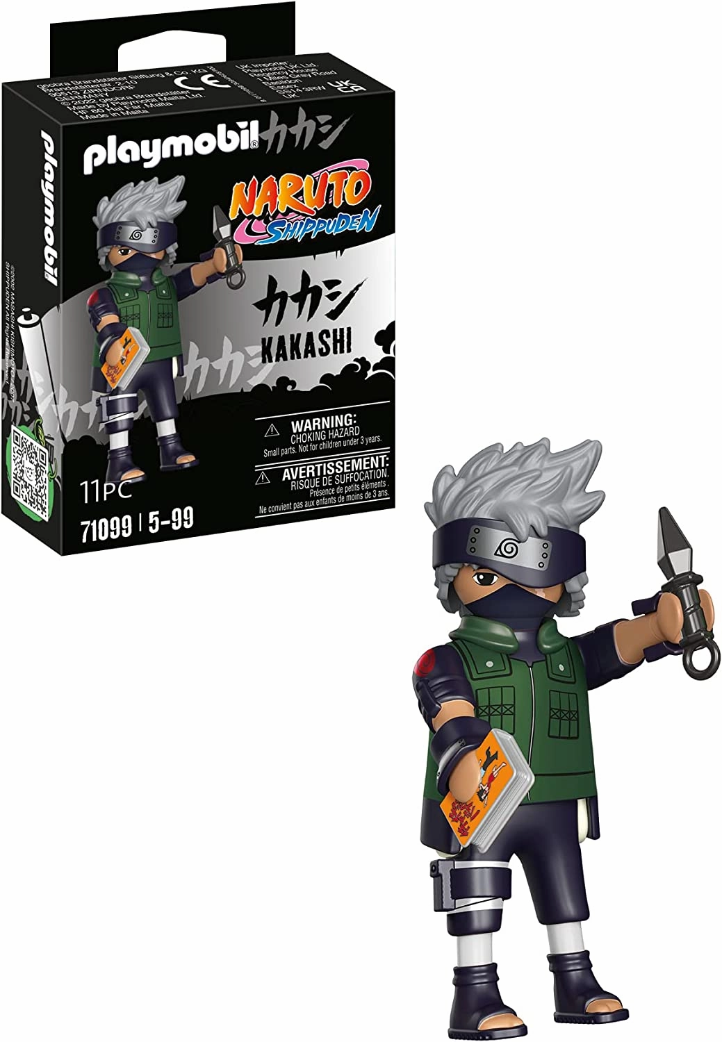 Playmobil Toys Playmobil 71099 Naruto: Kakashi Figure Set