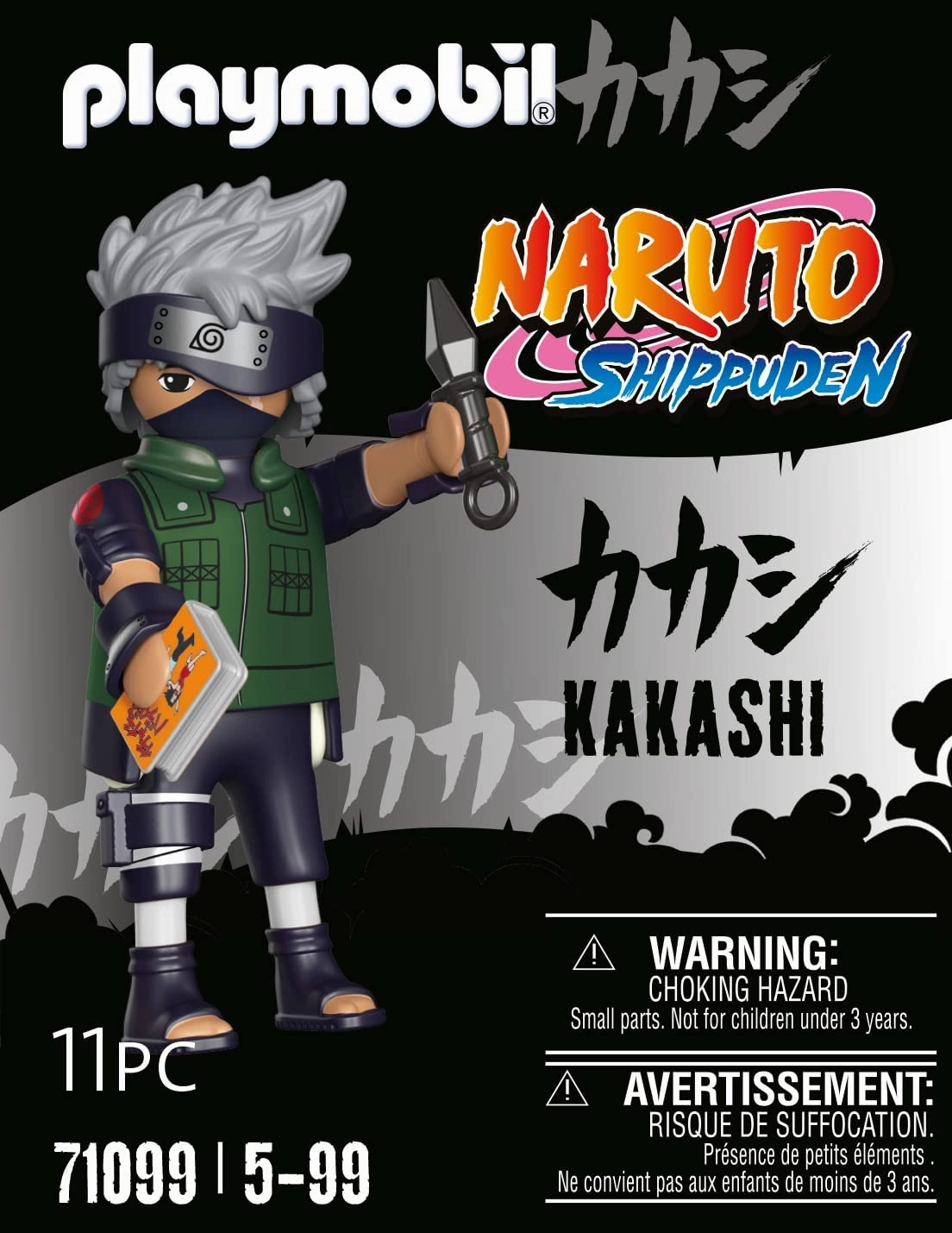 Playmobil Toys Playmobil 71099 Naruto: Kakashi Figure Set