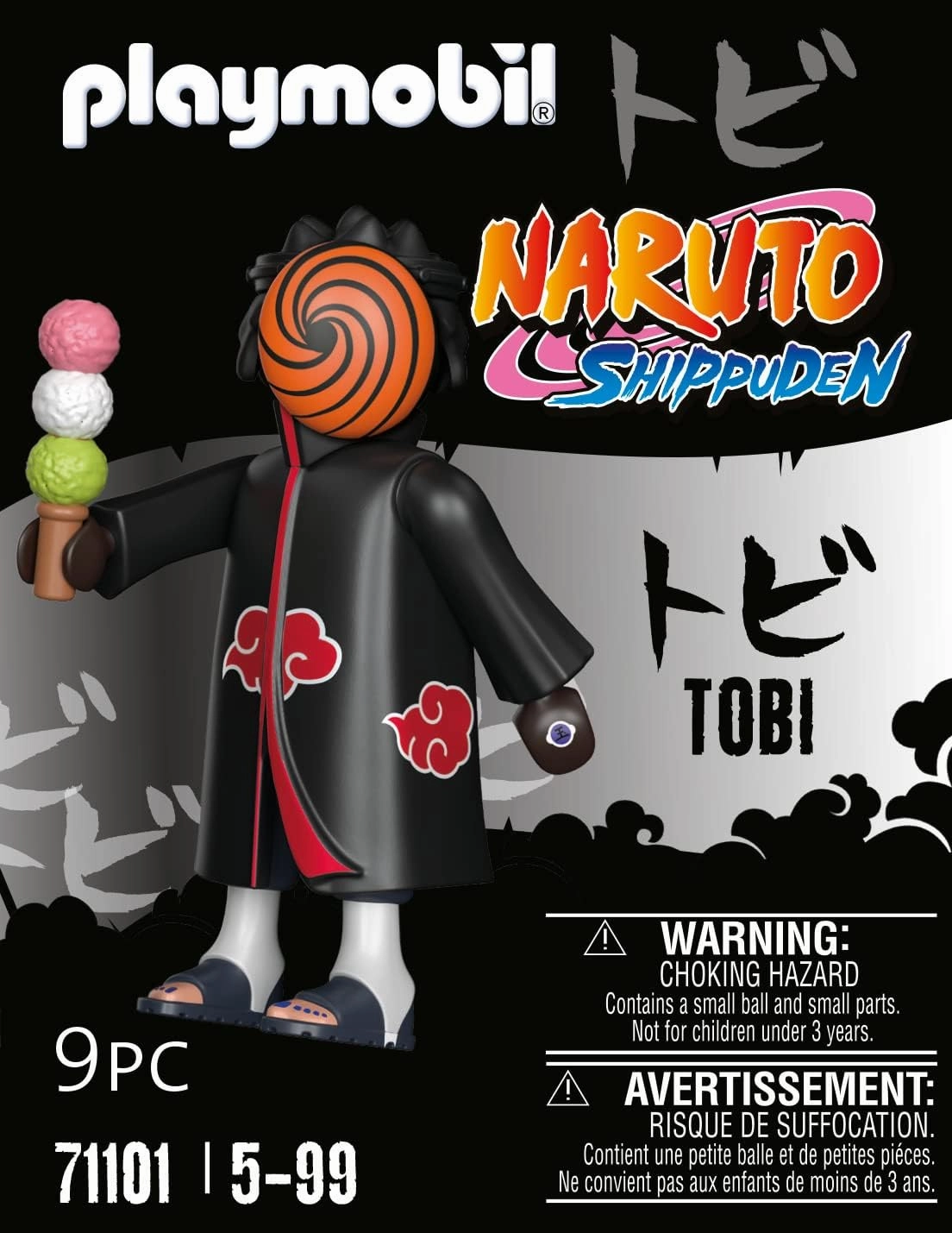 Playmobil Toys Playmobil 71101 Naruto: Tobi Figure Set, Naruto Shippuden anime collectors Figure