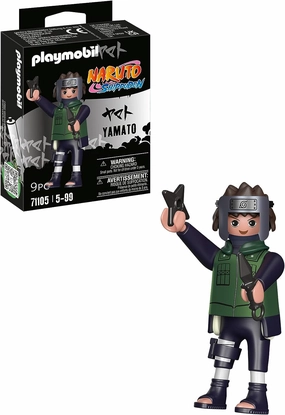 Playmobil Toys Playmobil 71105 Naruto: Yamato Figure Set, Naruto Shippuden anime collectors Figure