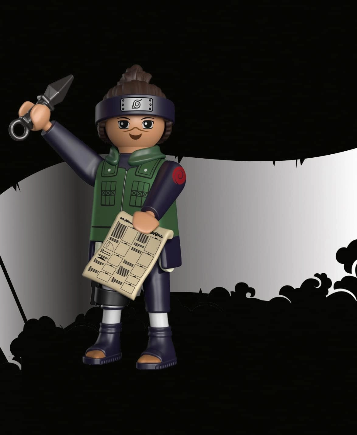 Playmobil Toys Playmobil 71113 Naruto: Iruka Figure Set, Naruto Shippuden anime collectors Figure