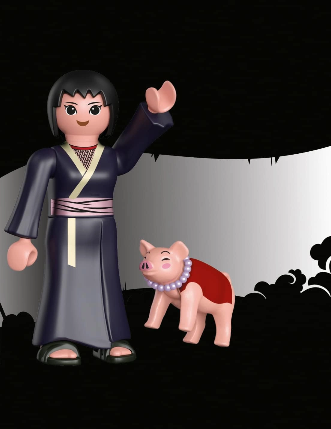 Playmobil Toys Playmobil 71115 Naruto: Shizune Figure Set, Naruto Shippuden Anime Collectors Figure