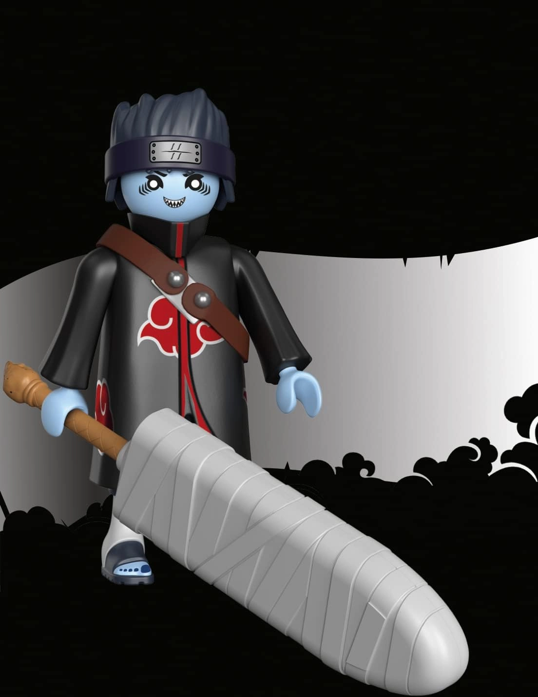 Playmobil Toys Playmobil 71117 Naruto: Kisame Figure Set, Naruto Shippuden anime collectors Figure