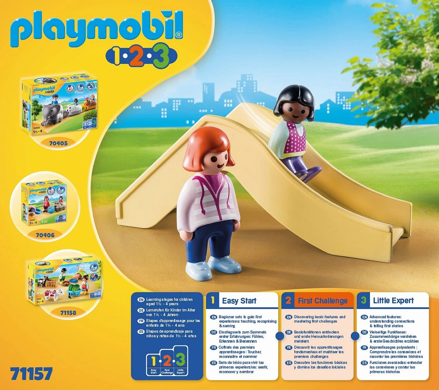 Playmobil Toys Playmobil 71157 1.2.3 Toys, Multicoloured, One Size