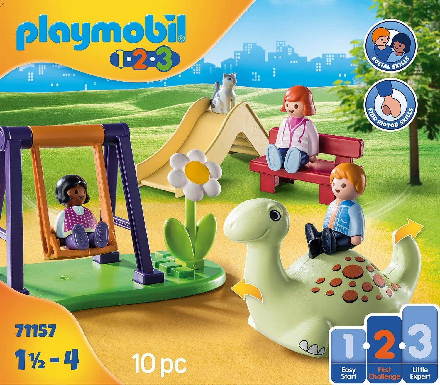 Playmobil Toys Playmobil 71157 1.2.3 Toys, Multicoloured, One Size