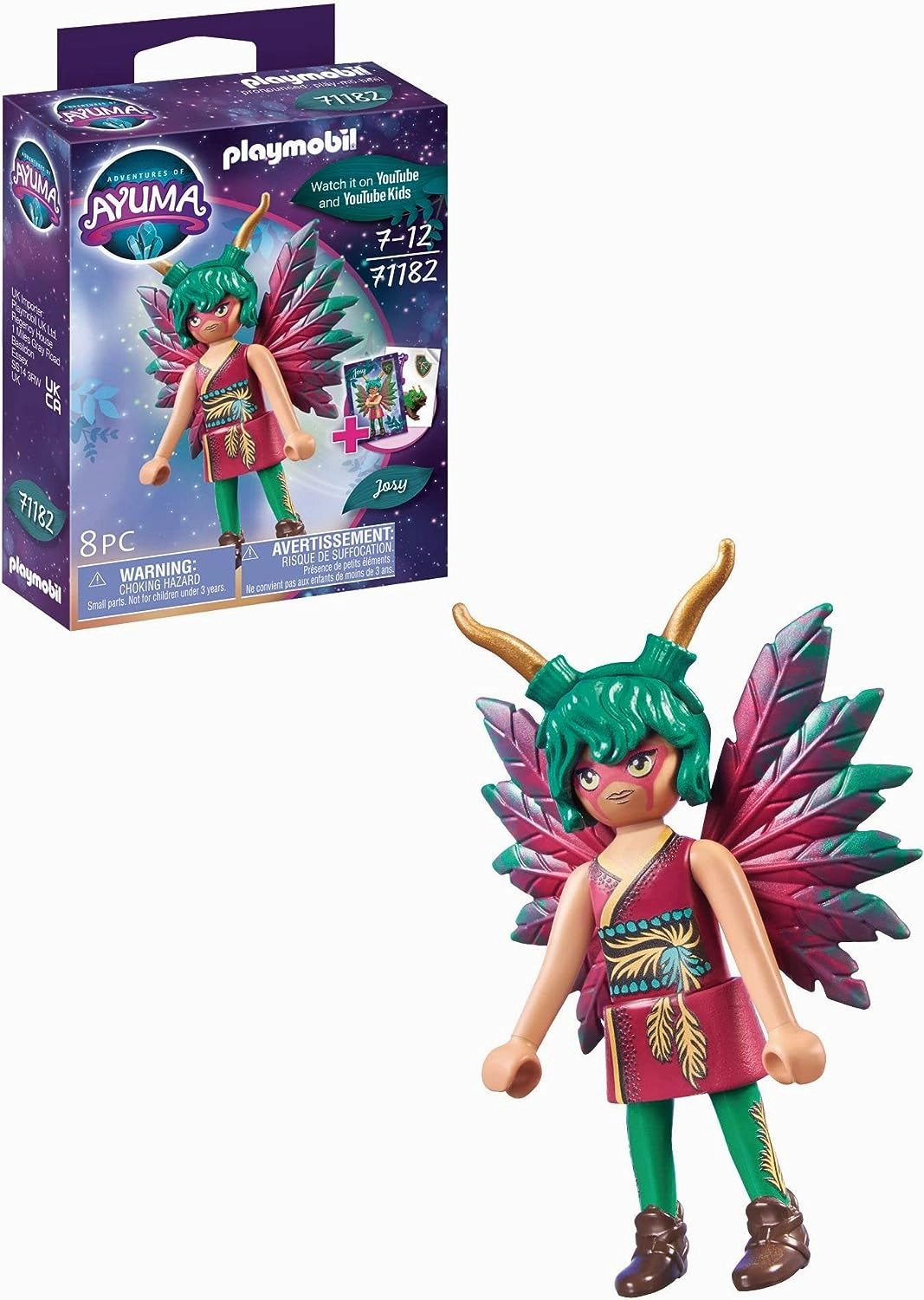 Playmobil Toys Playmobil 71182 Adventures of Ayuma - Knight Fairy Josy, fairies, Ayuma fairy, fAiries, Mystical Adventures