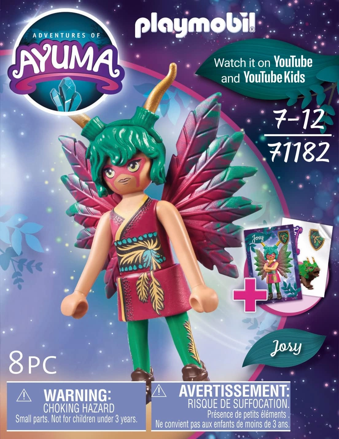 Playmobil Toys Playmobil 71182 Adventures of Ayuma - Knight Fairy Josy, fairies, Ayuma fairy, fAiries, Mystical Adventures
