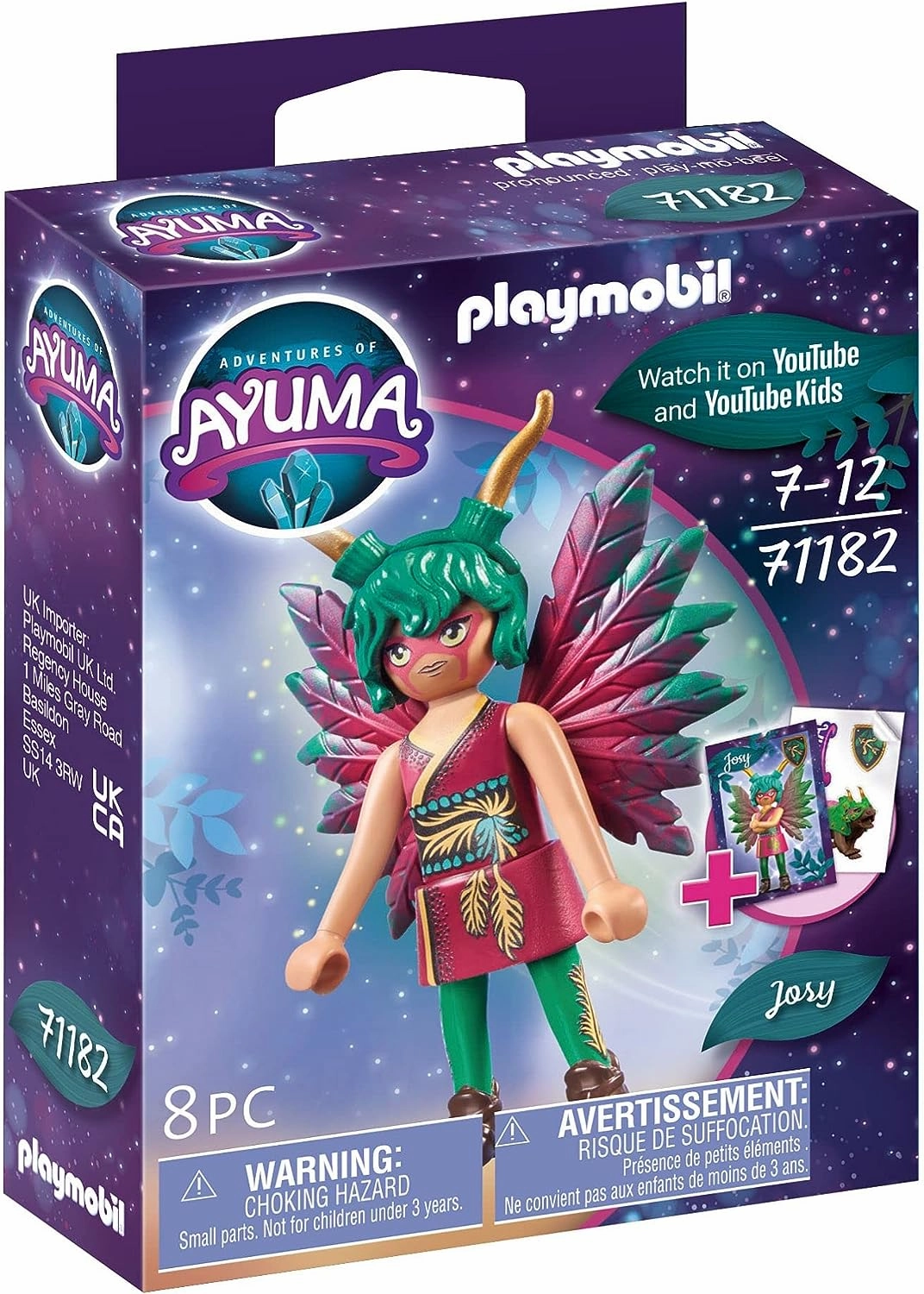 Playmobil Toys Playmobil 71182 Adventures of Ayuma - Knight Fairy Josy, fairies, Ayuma fairy, fAiries, Mystical Adventures