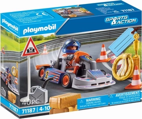 Playmobil Toys Playmobil 71187 Kart Driver