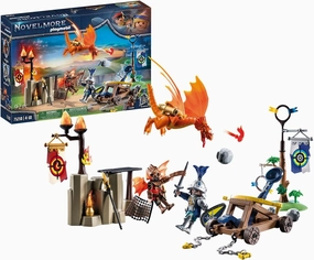 Playmobil Toys Playmobil 71210 Novelmore vs. Burnham Raiders - Battle Arena