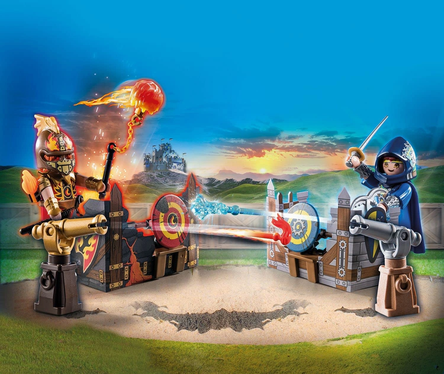 Playmobil Toys Playmobil 71212 Novelmore vs. Burnham Raiders - Duel, toy playset