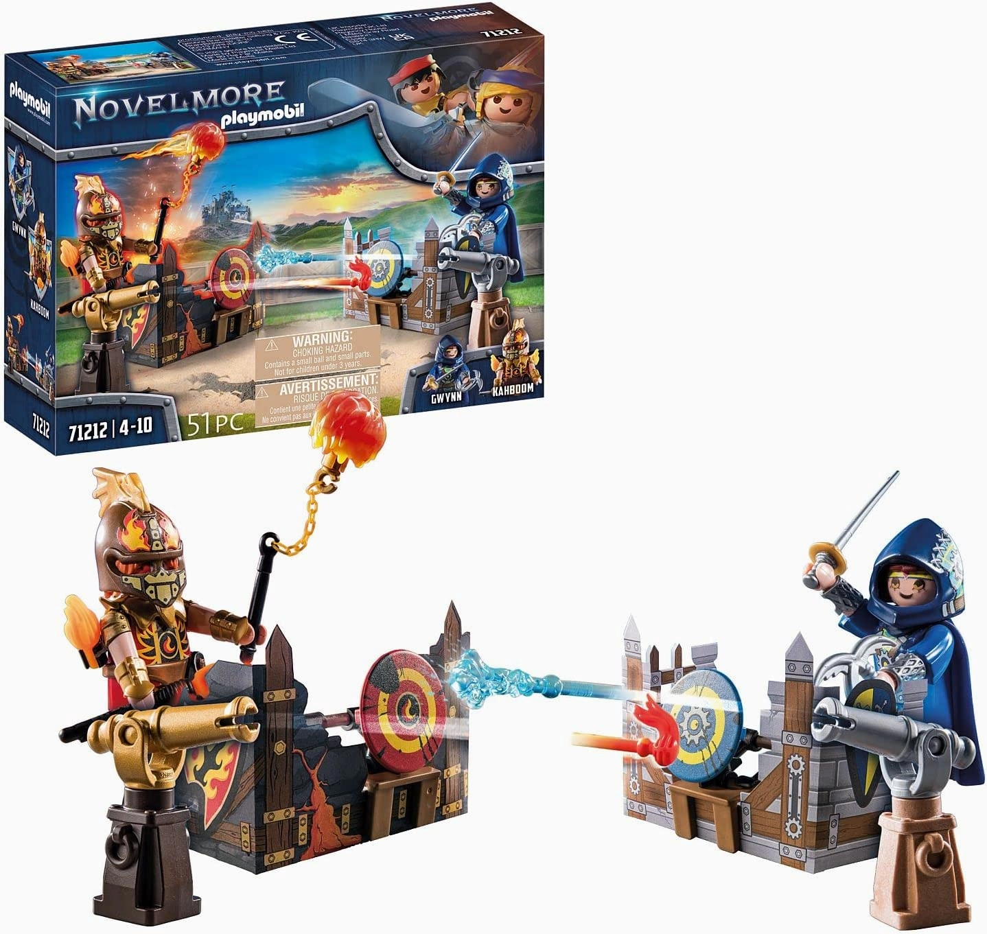 Playmobil Toys Playmobil 71212 Novelmore vs. Burnham Raiders - Duel, toy playset