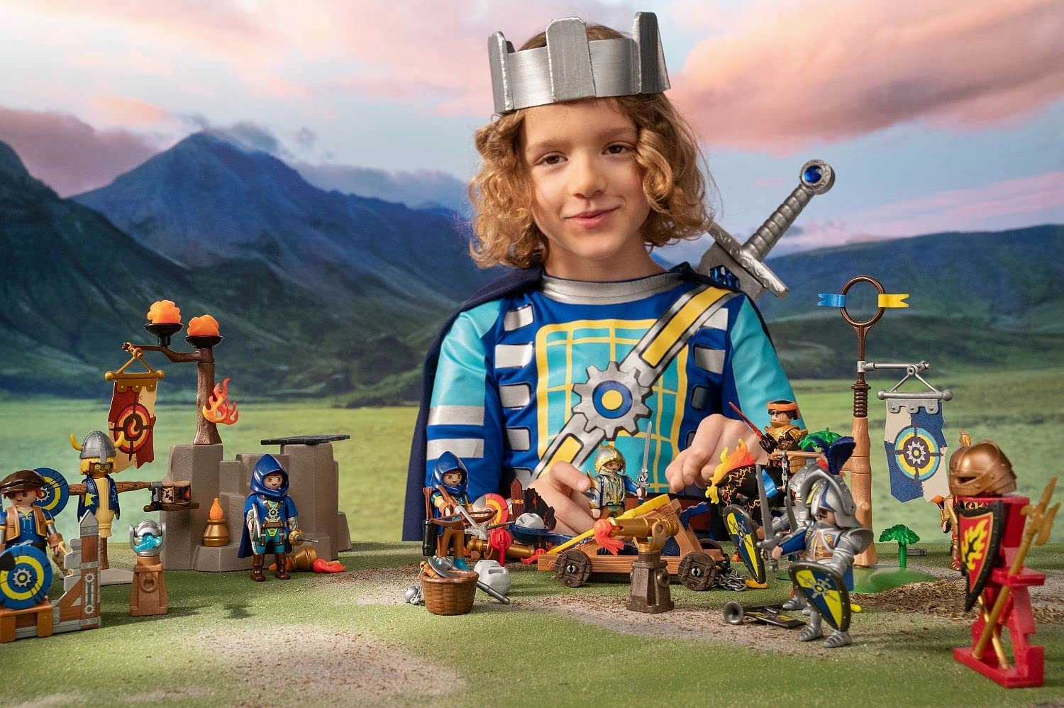 Playmobil Toys Playmobil 71212 Novelmore vs. Burnham Raiders - Duel, toy playset
