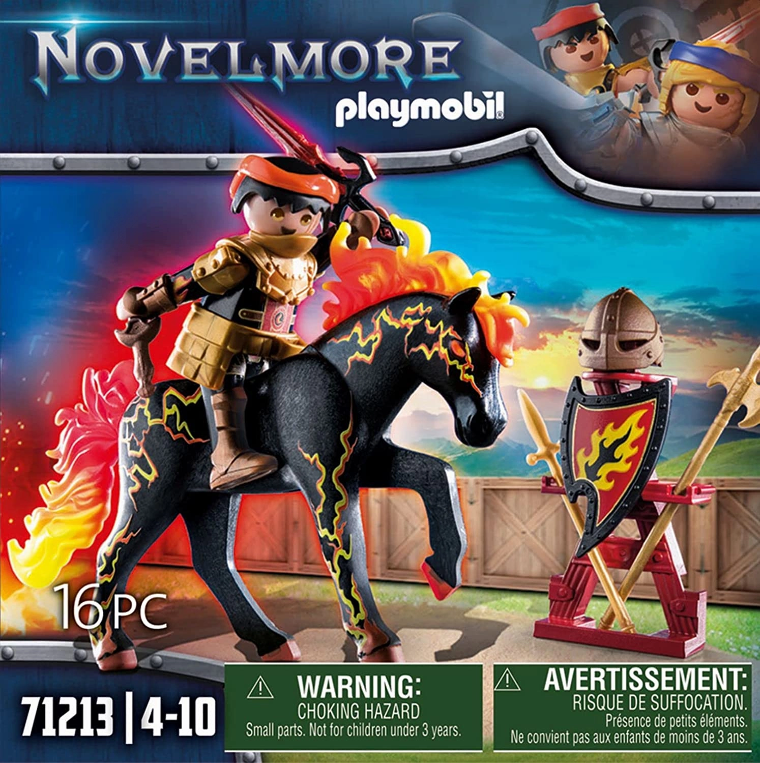 Playmobil Toys Playmobil 71213 Burnham Raiders - Fire Knight