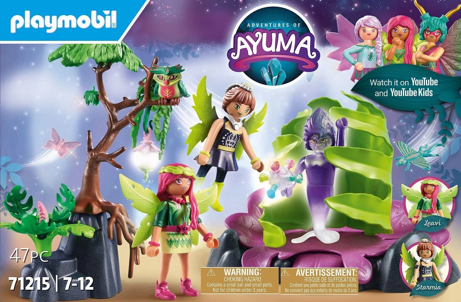 Playmobil Toys Playmobil 71215 Adventures of Ayuma Mystical Leaf Trap, Mystical Adventures, Fun Imaginative Role-Play