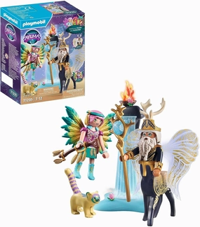 Playmobil Toys Playmobil 71235 Adventures of Ayuma Abjatus with Knight FAiry Hildi, fAiries, Mystical Adventures, Fun Imaginative Role-Play, Playset