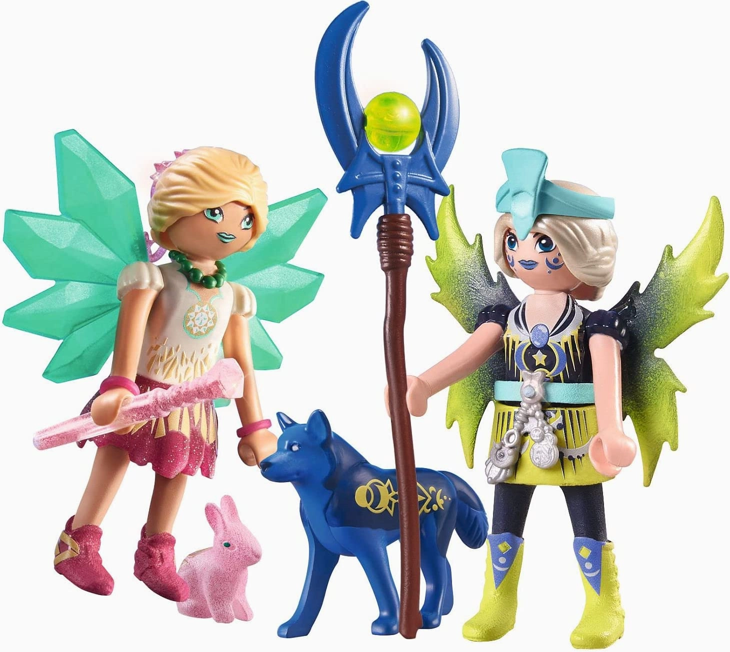 Playmobil Toys Playmobil 71236 Adventures of Ayuma Crystal and Moon Fairy with Soul Animals