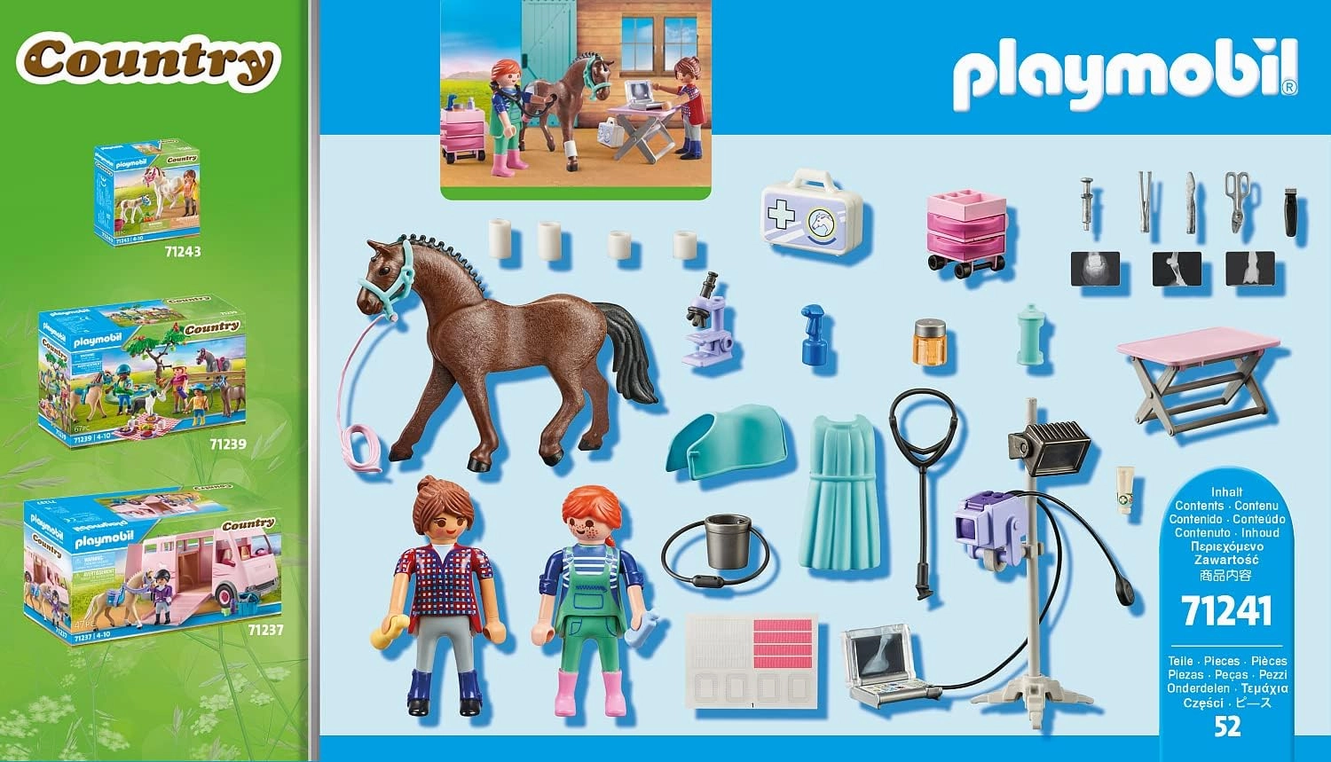 Playmobil Toys Playmobil 71241 Horse Veterinarian