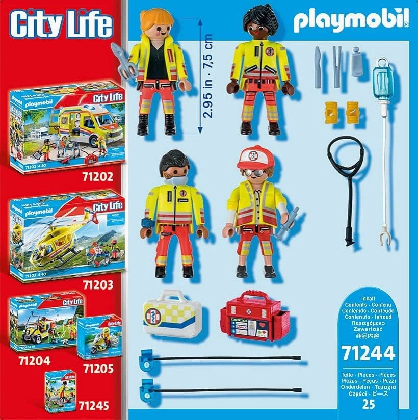 Playmobil Toys Playmobil 71244 City Life Medical Team