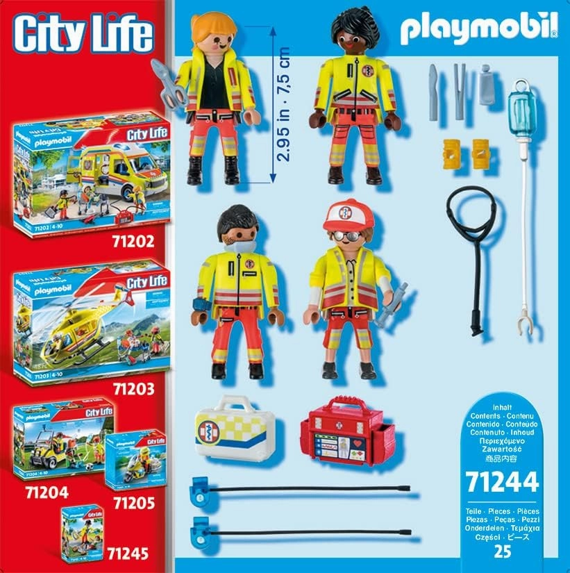 Playmobil Toys Playmobil 71244 City Life Medical Team