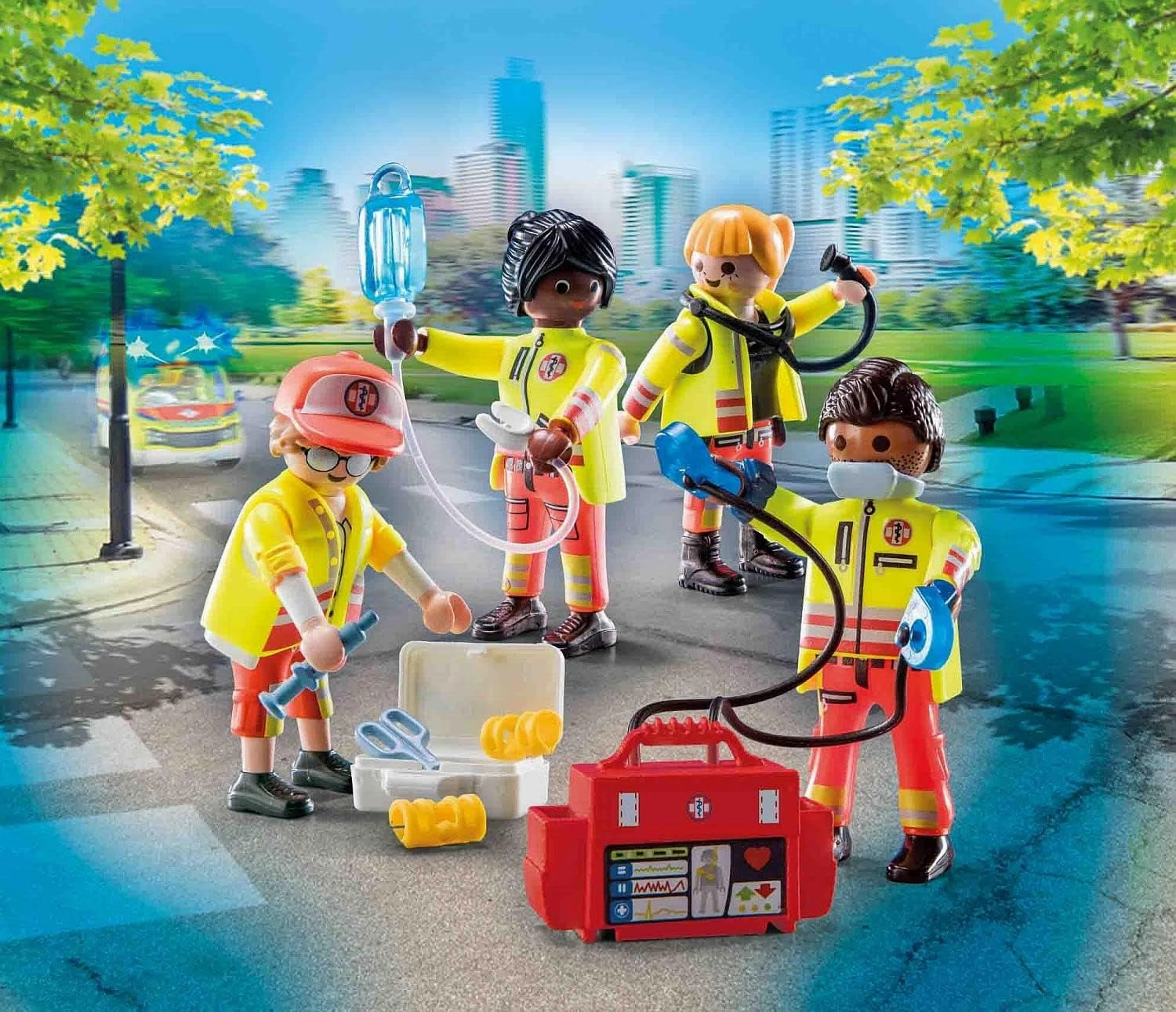 Playmobil Toys Playmobil 71244 City Life Medical Team