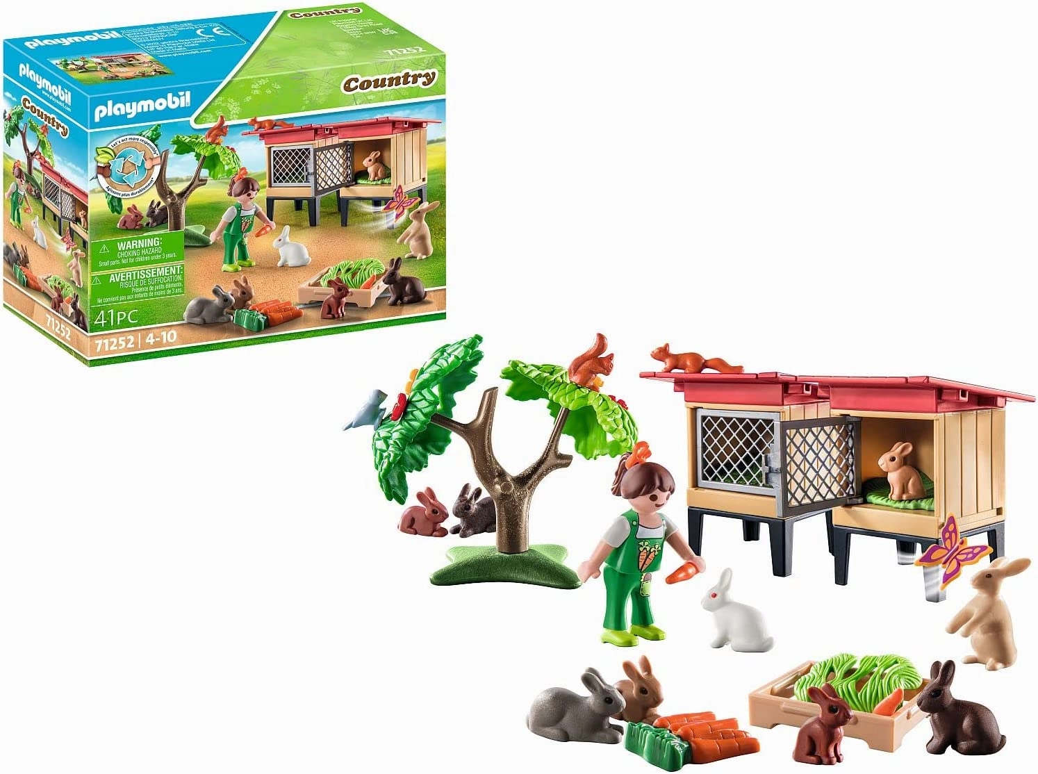 Playmobil Toys Playmobil 71252 Country Rabbit Hutch