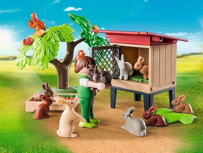Playmobil Toys Playmobil 71252 Country Rabbit Hutch