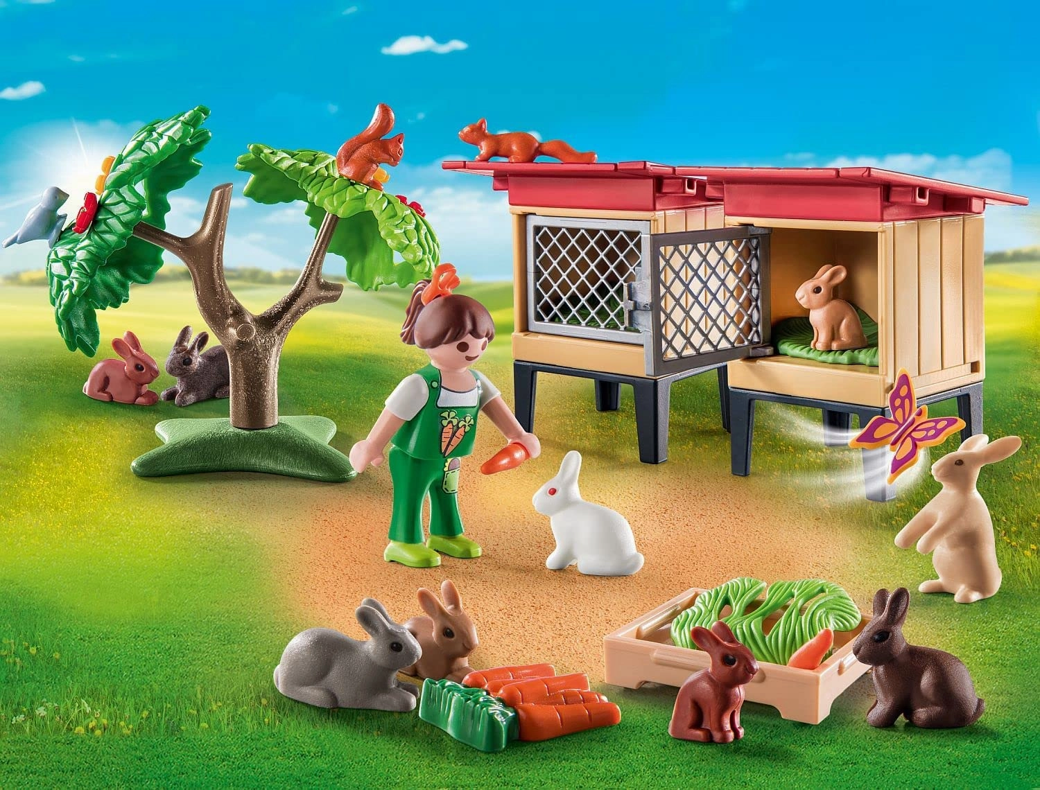 Playmobil Toys Playmobil 71252 Country Rabbit Hutch