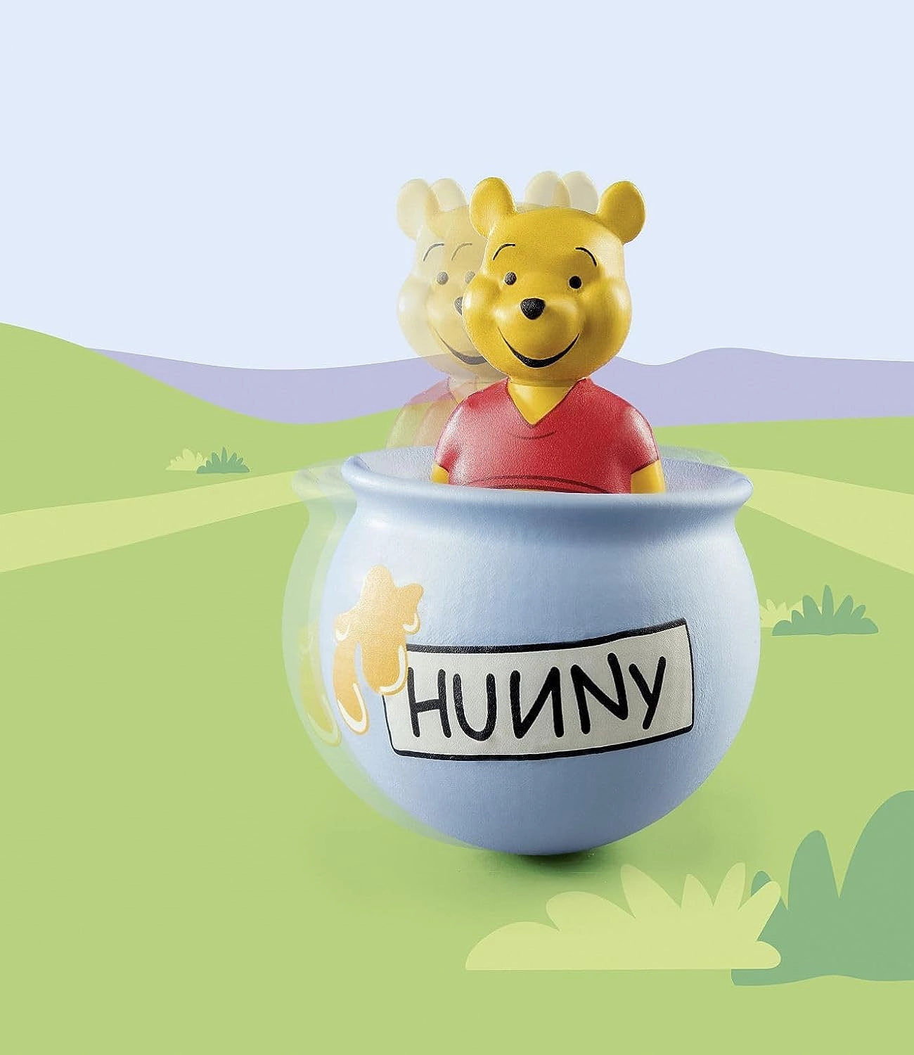 Playmobil Toys Playmobil 71318 1.2.3 & Disney: Winnie's Counter Balance Honey Pot, Disney