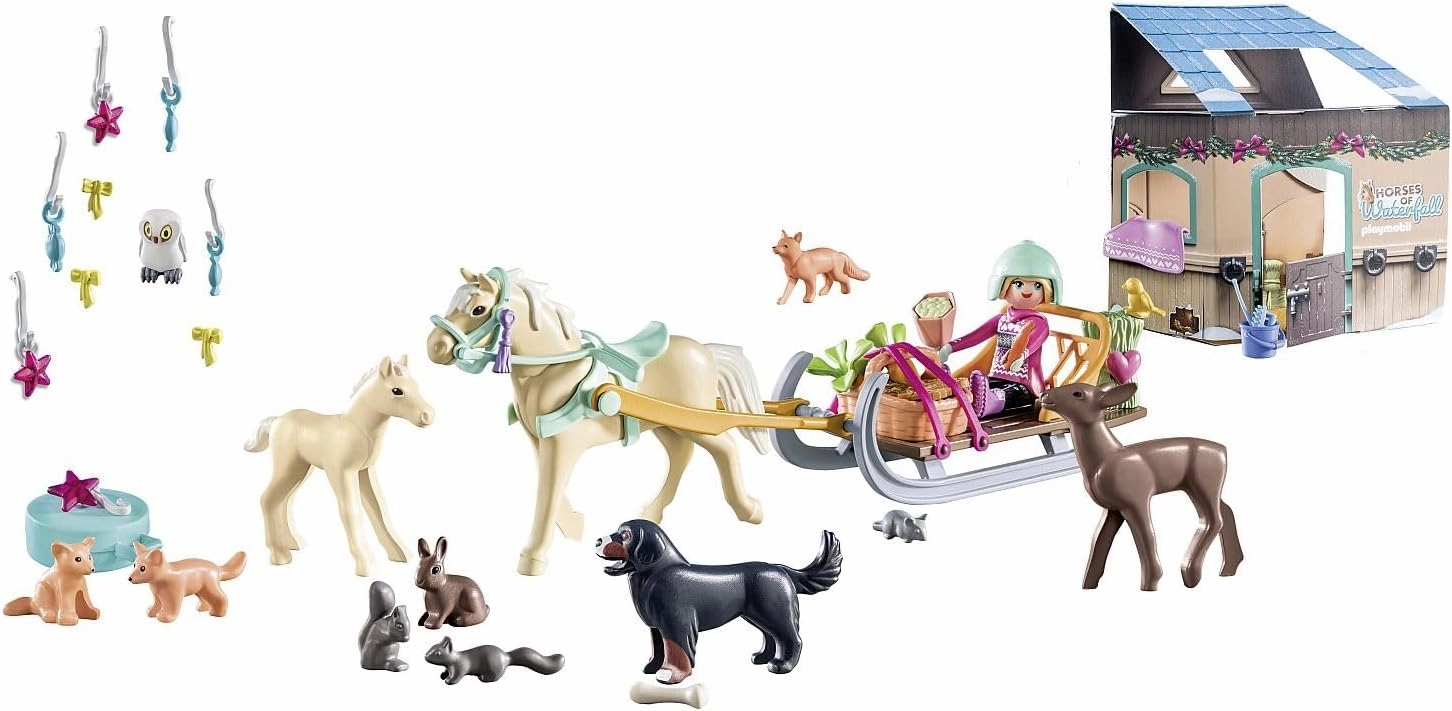 Playmobil Toys Playmobil 71345 Advent Calendar - Christmas Sleigh Ride