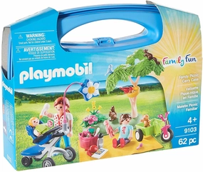 Playmobil Toys Playmobil 9103 Family Fun Family Picnic Carry Case