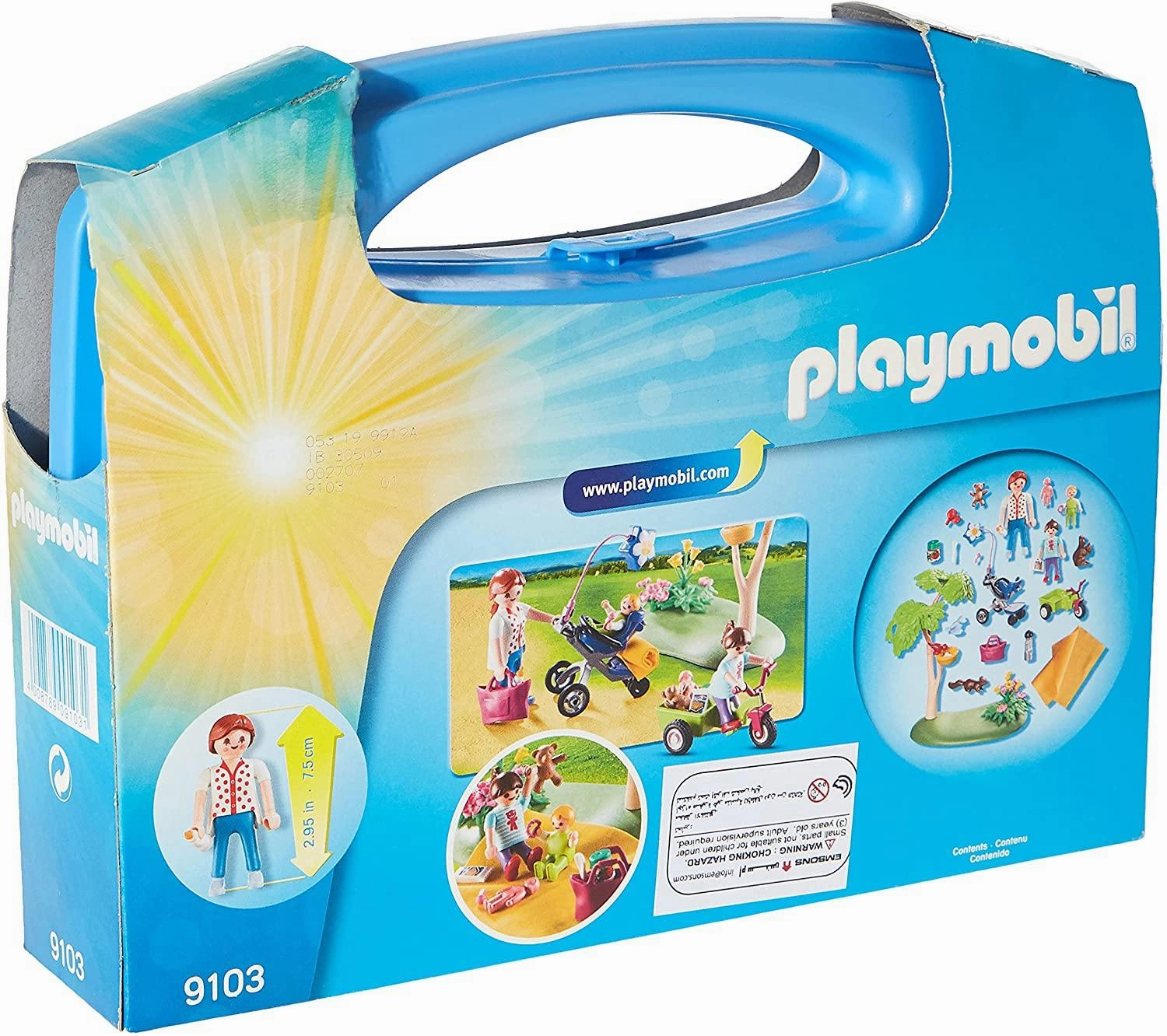 Playmobil Toys Playmobil 9103 Family Fun Family Picnic Carry Case