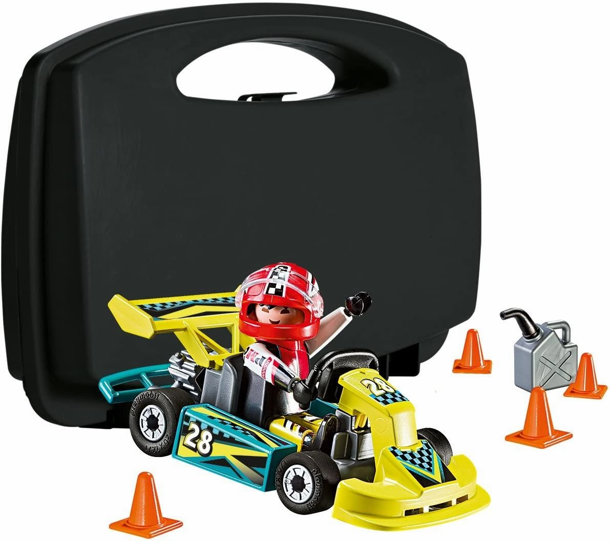Playmobil Toys Playmobil 9322 Action Go-Kart Racer Carry Case