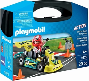 Playmobil Toys Playmobil 9322 Action Go-Kart Racer Carry Case