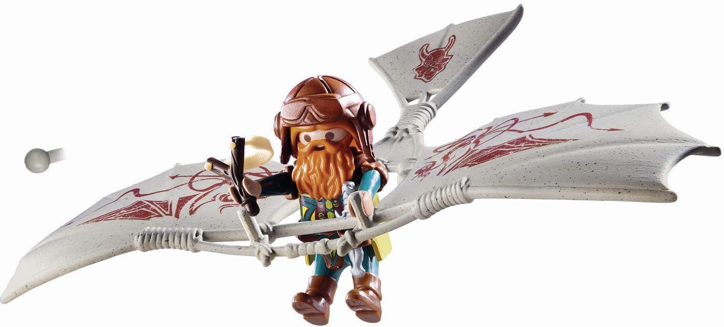 Playmobil Toys Playmobil 9342 Knights Dwarf Flyer