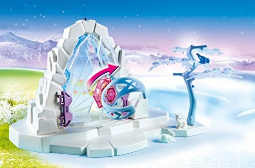 Playmobil Toys Playmobil 9471 Magic Crystal Gate to the Winter World with Light Effect and Magi