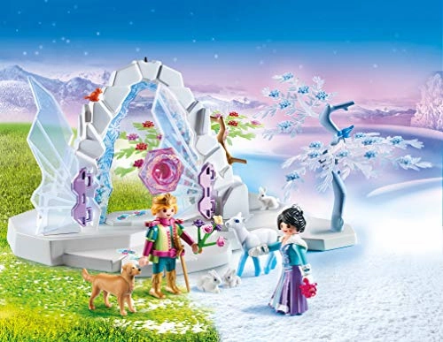 Playmobil Toys Playmobil 9471 Magic Crystal Gate to the Winter World with Light Effect and Magi