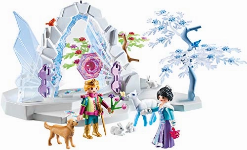 Playmobil Toys Playmobil 9471 Magic Crystal Gate to the Winter World with Light Effect and Magi